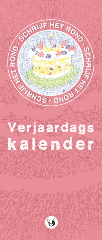 Verjaardagskalender mandala schrijven