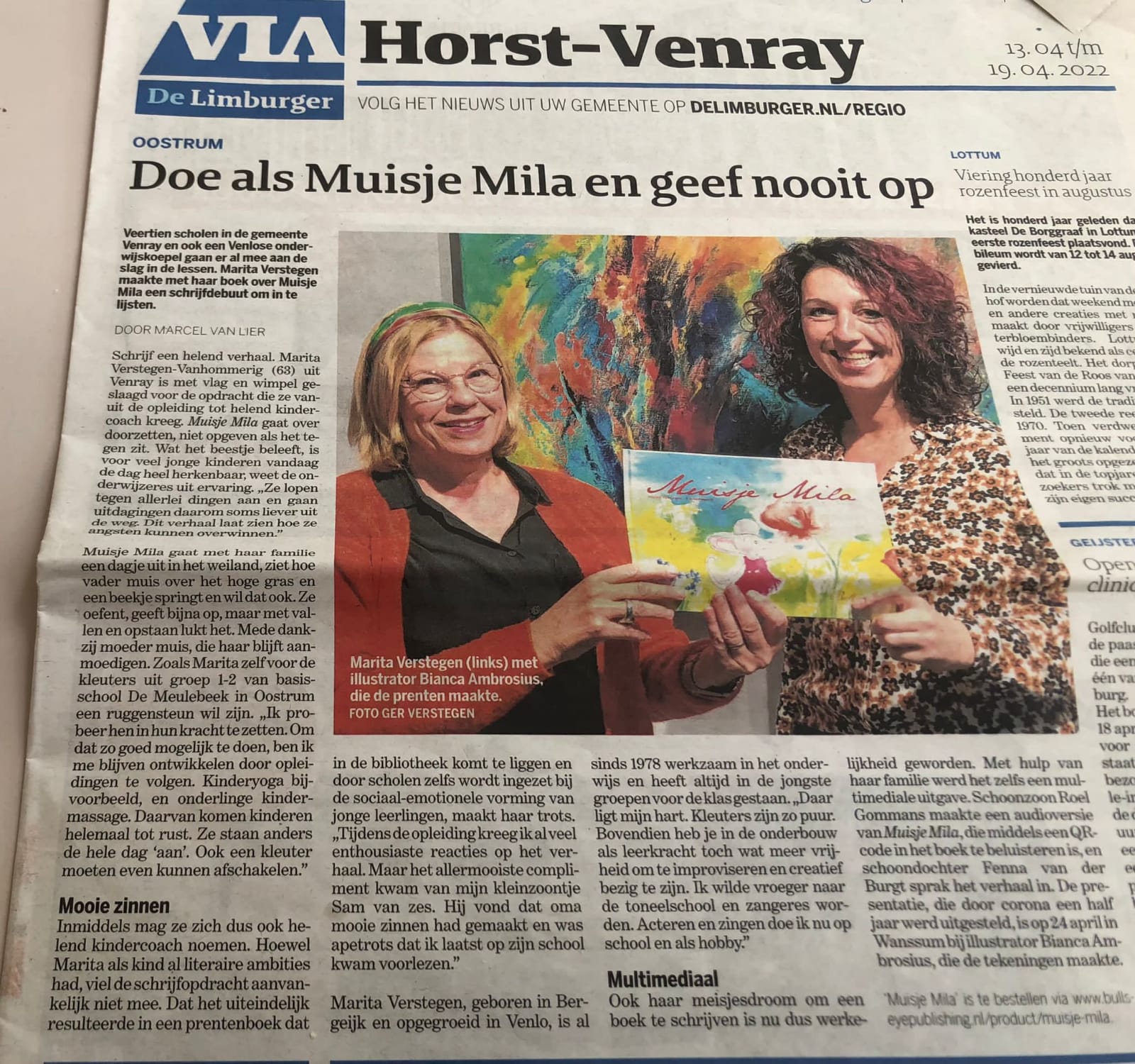 Via Horst-Venray : Marcel van Lier